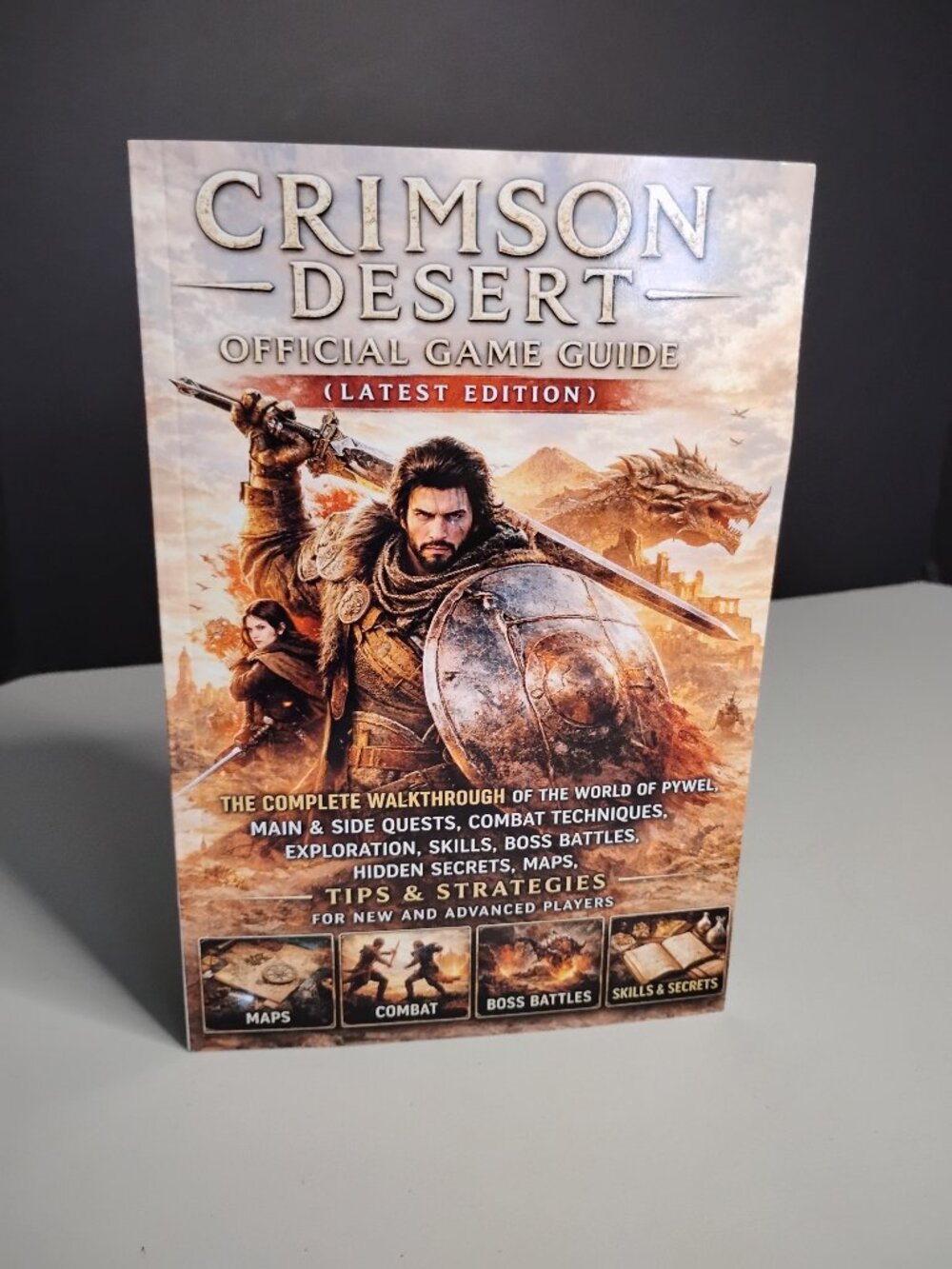 Crimson Desert: The Official Comprehensive Guide Paperback